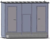Туалетный модуль «Городской стандарт 302», автономный